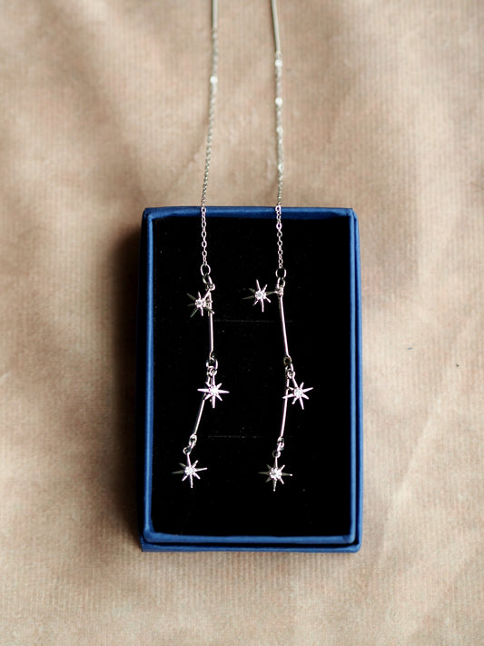 Linea Chain Earrings / Sparkle Limited Collection