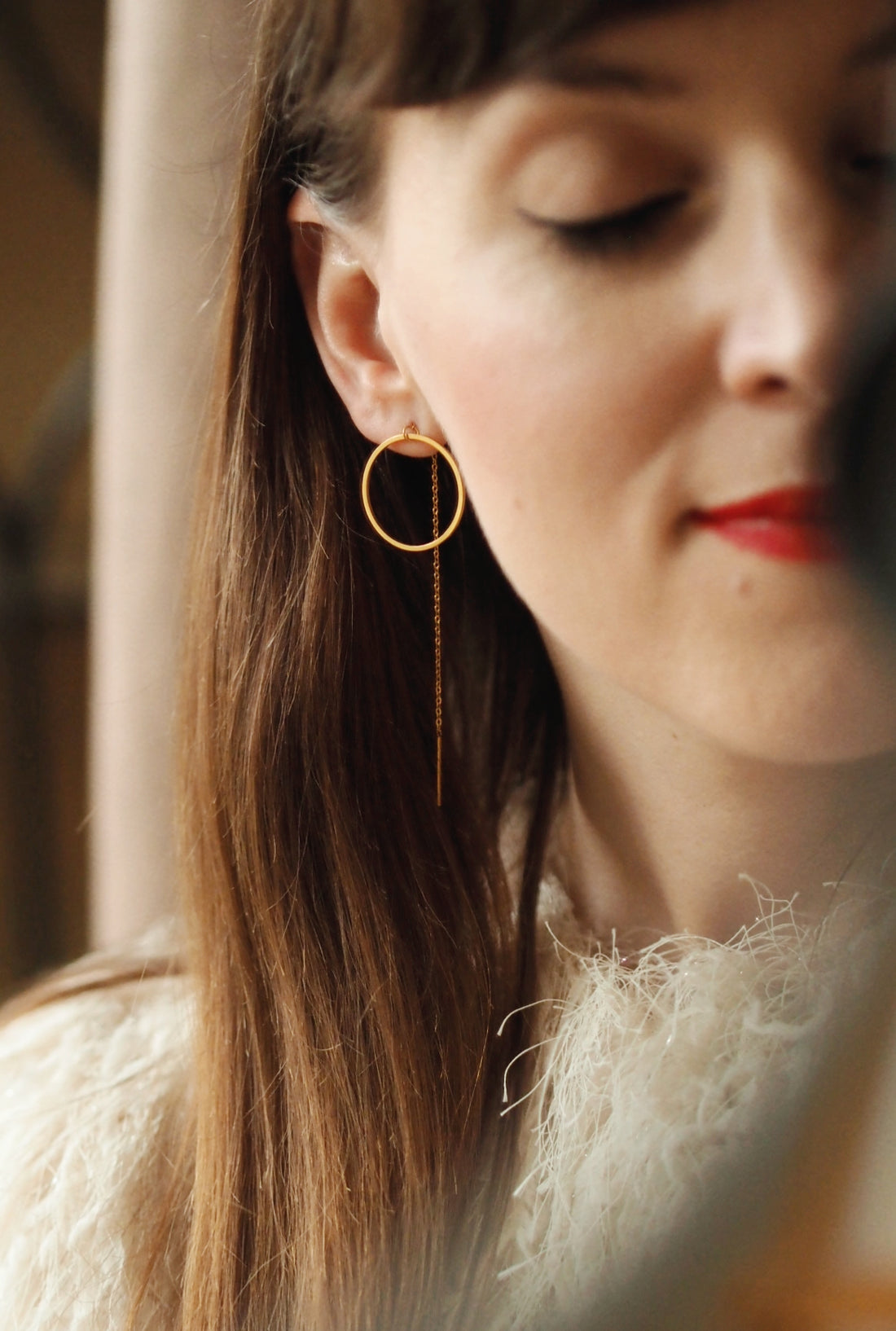 Luna Earrings In Gold 🎁