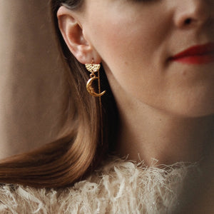 Cynthia Chain Earrings / Sparkle Limited Collection