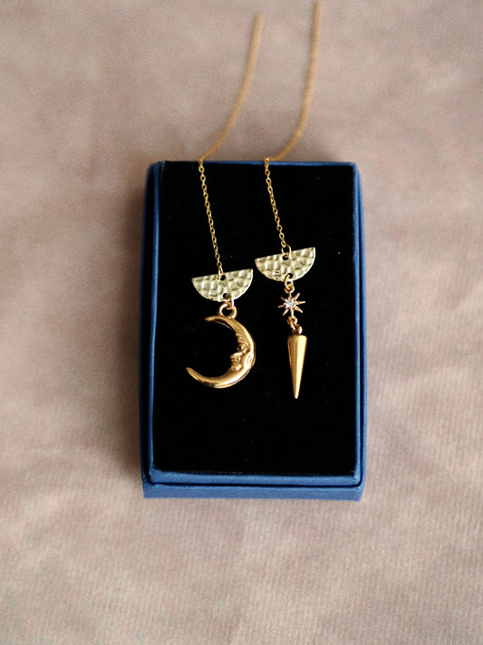 Cynthia Chain Earrings / Sparkle Limited Collection