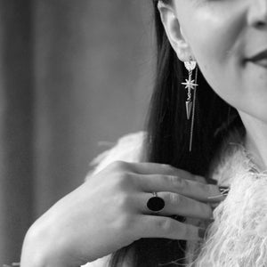 Solenne Chain Earrings / Sparkle Limited Collection