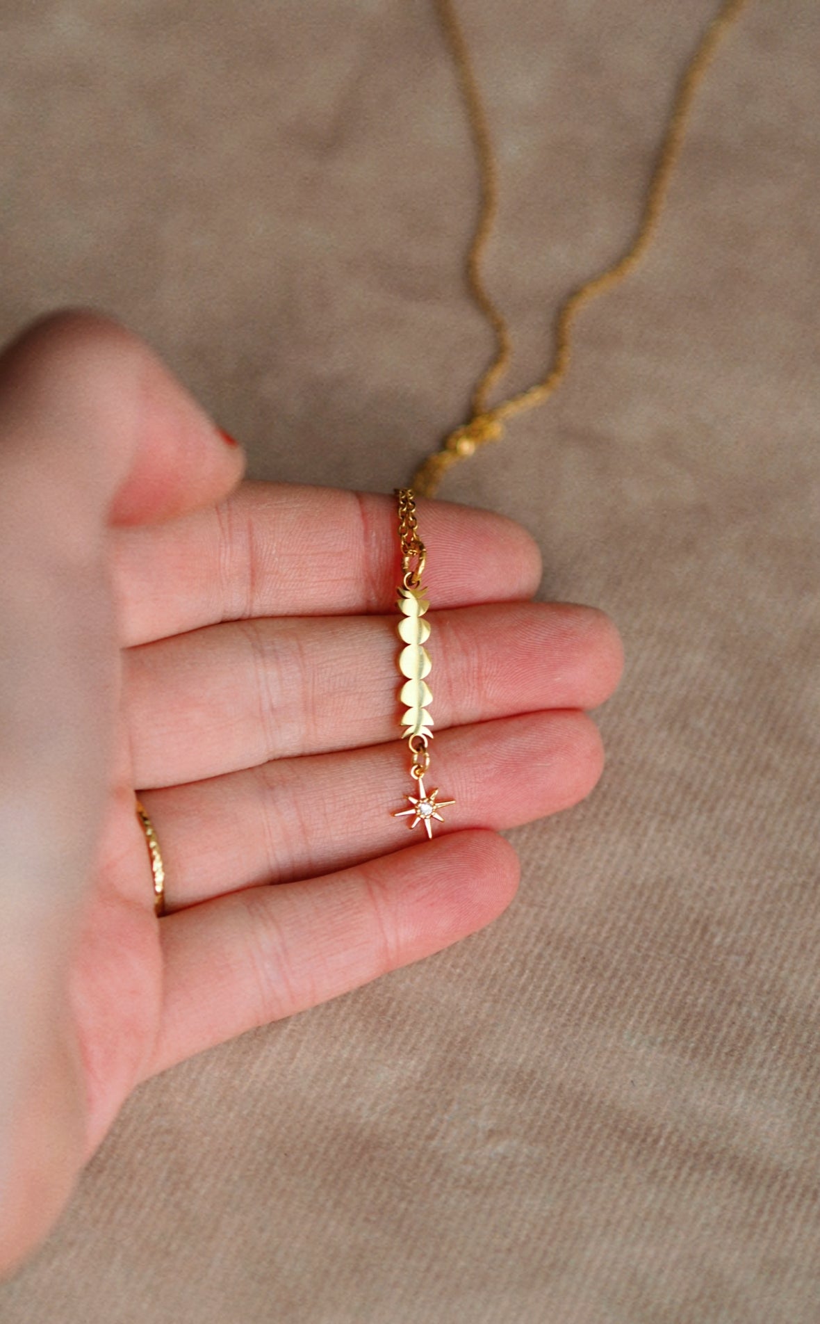 Moon Cycle Necklace / Limited Collection Luna