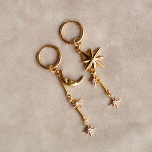 Stella Luna Earrings / Limited Collection Sparkle