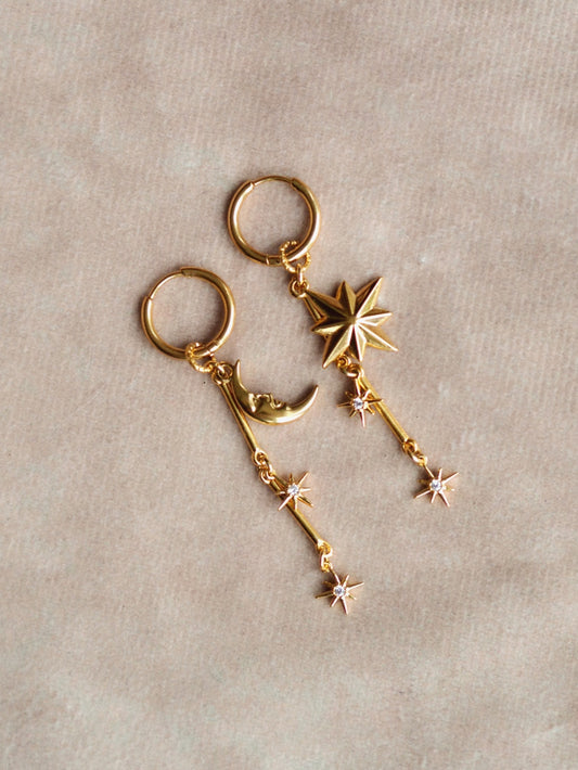 Stella Luna Earrings / Limited Collection Sparkle