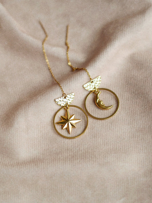 Phoebe Chain Earrings / Sparkle Limited Collection