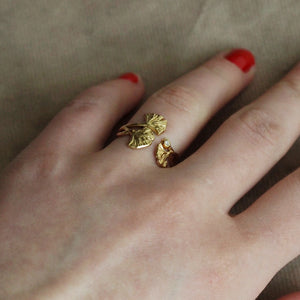 Nina Natural Ring in Silver Colour