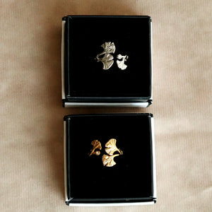 Nina Natural Ring in Silver Colour