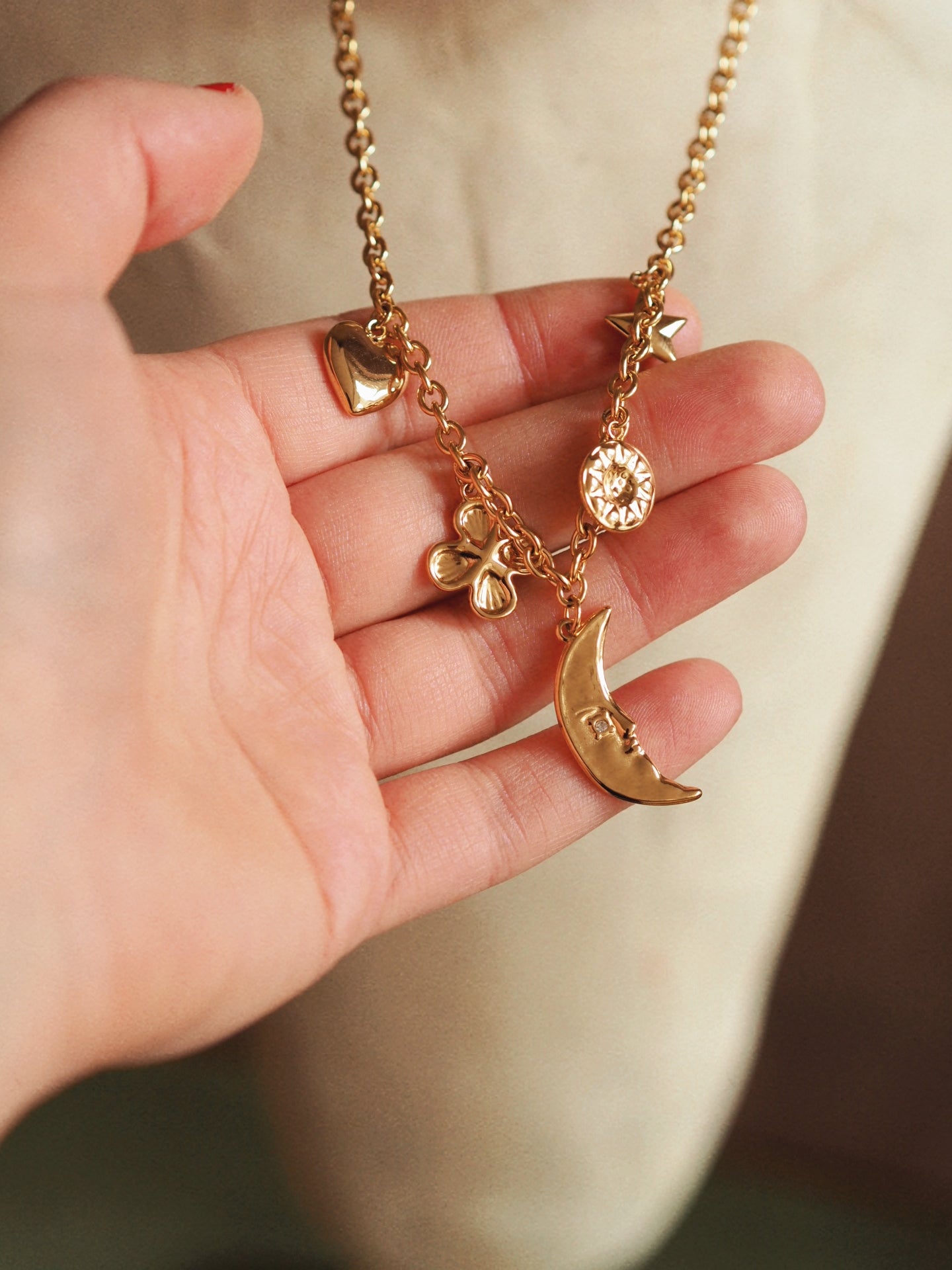 Beautiful Moon Necklace