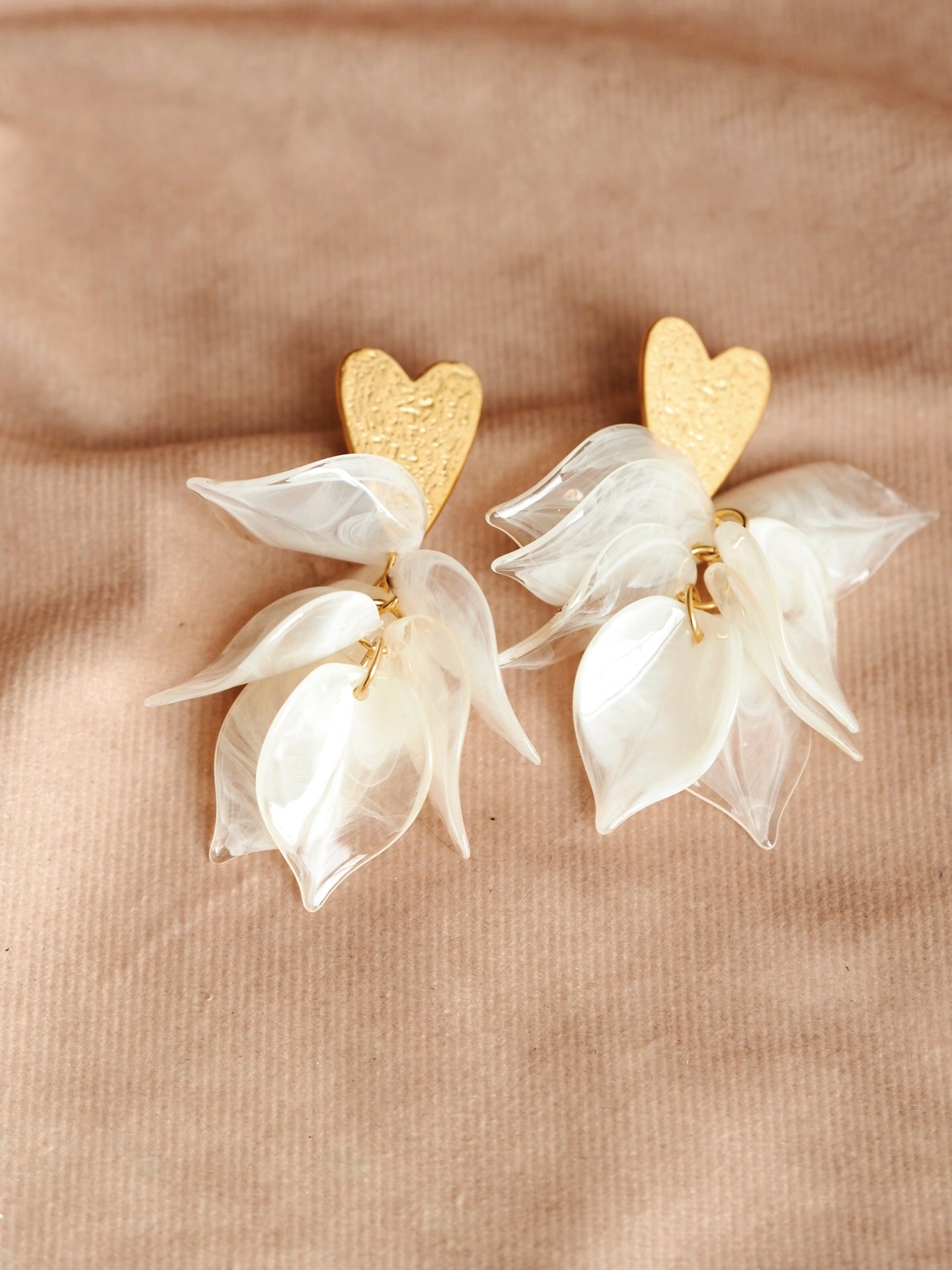 Heart & Fire Earrings