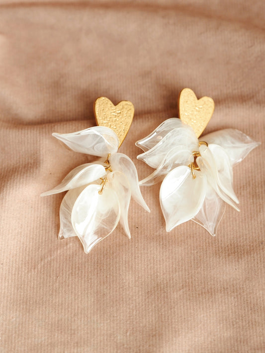 Heart & Fire Earrings
