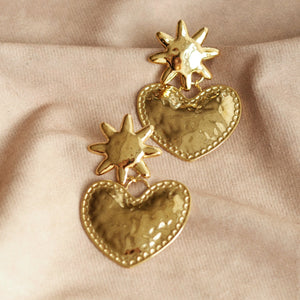 Statement Sun Earrings