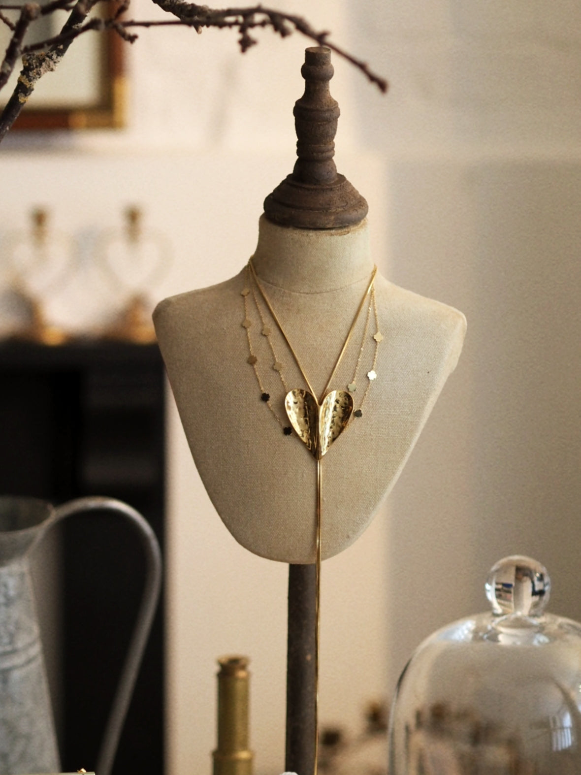 Adjustable Heart Necklace