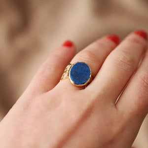 Lapis Lazuli Natural Ring