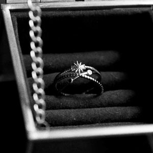 Alpha Centauri Ring in Silver Colour