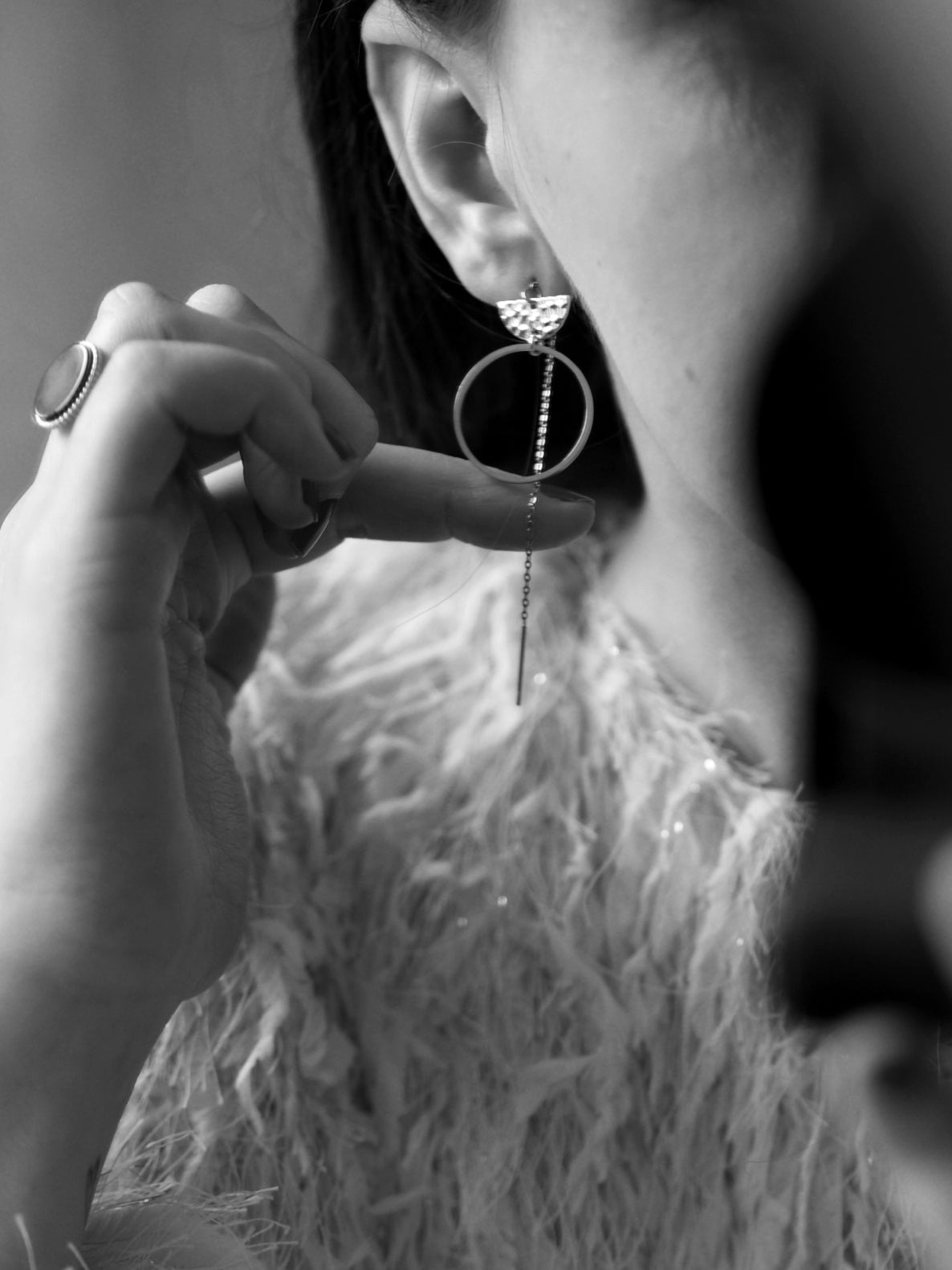 Claudia Moon Earrings/ Sparkle Limited Collection