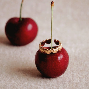 Adjustable Heart Ring