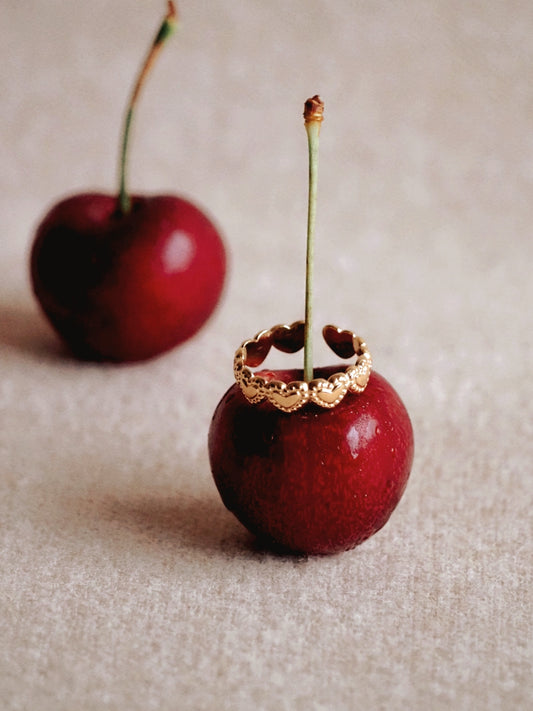 Adjustable Heart Ring