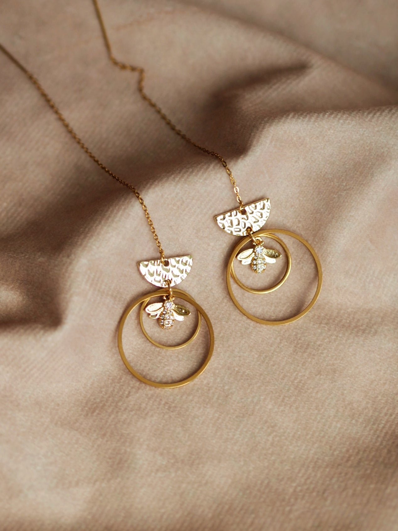 Sparkle Bee Earrings / Limited Collection