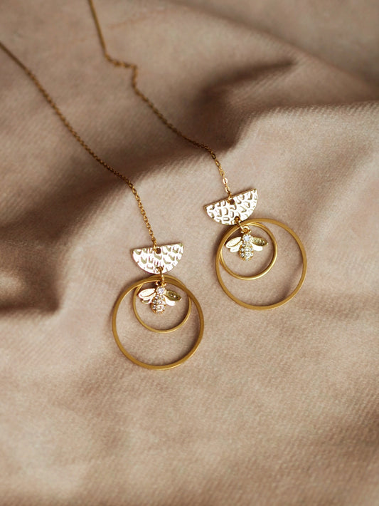 Sparkle Bee Earrings / Limited Collection