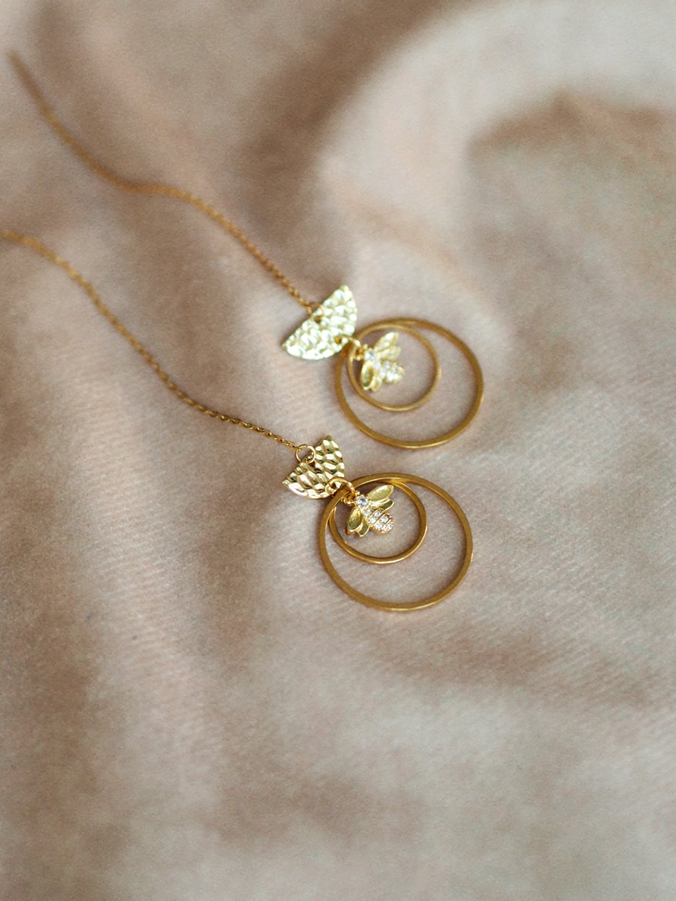 Sparkle Bee Earrings / Limited Collection