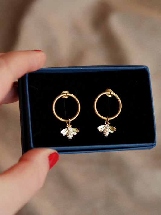 Atlas Bee Earrings