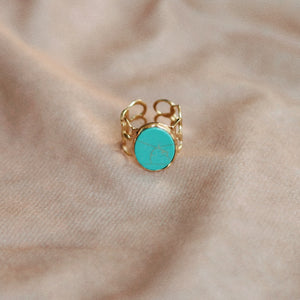 Emma Blue Gemstone Ring