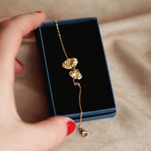 Beautiful Ginkgo Leaf Bracelet