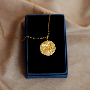 Sparkle Coin Necklace