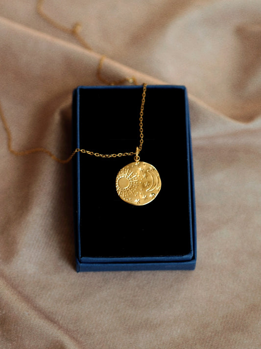 Sparkle Coin Necklace