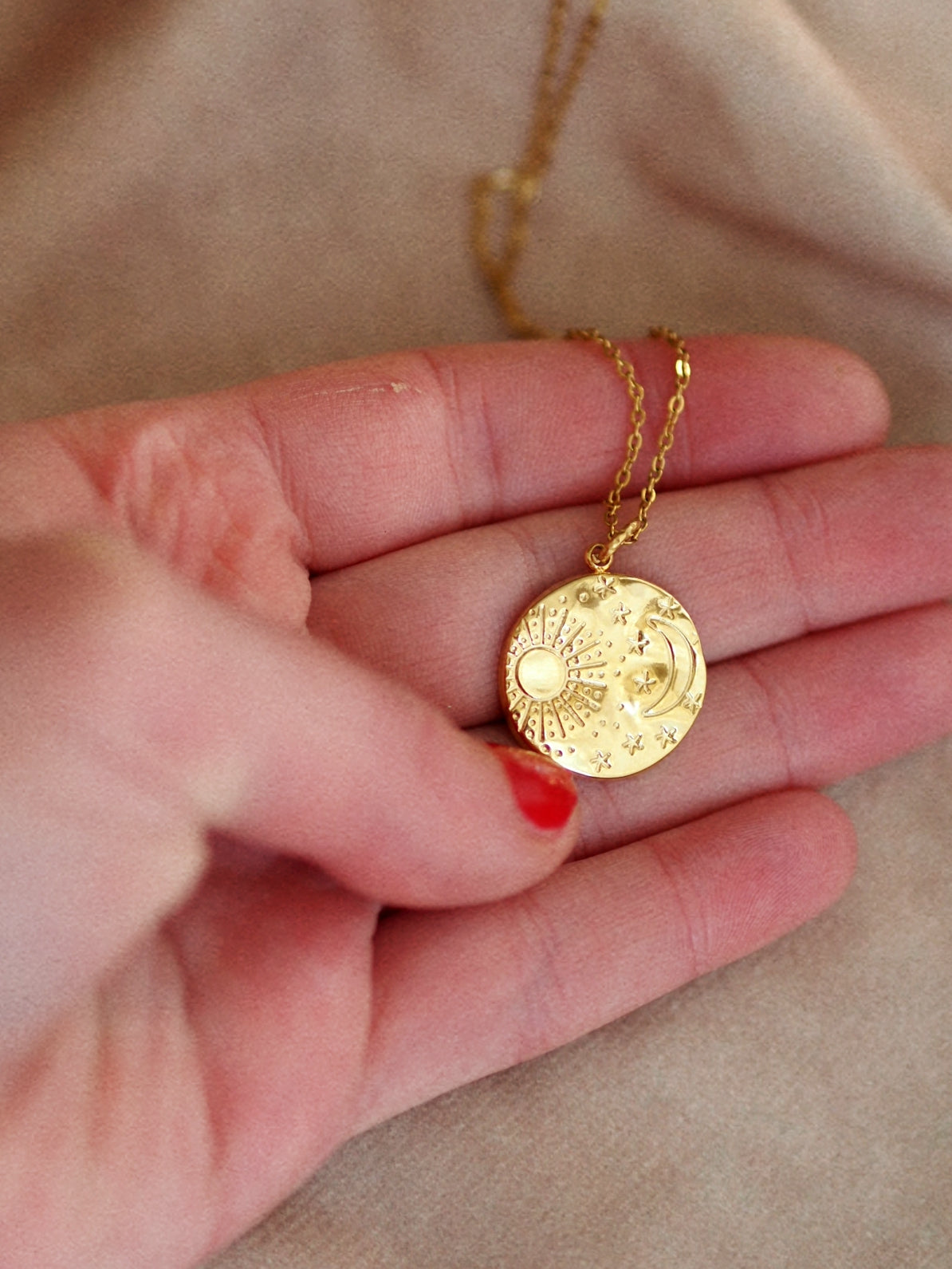 Sparkle Coin Necklace