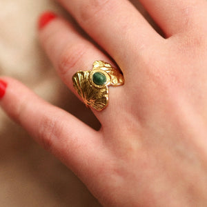 Esme Ginkgo Ring
