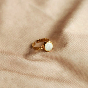 White Quartz Ring