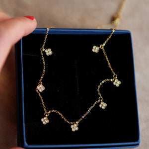 Monica Necklace White