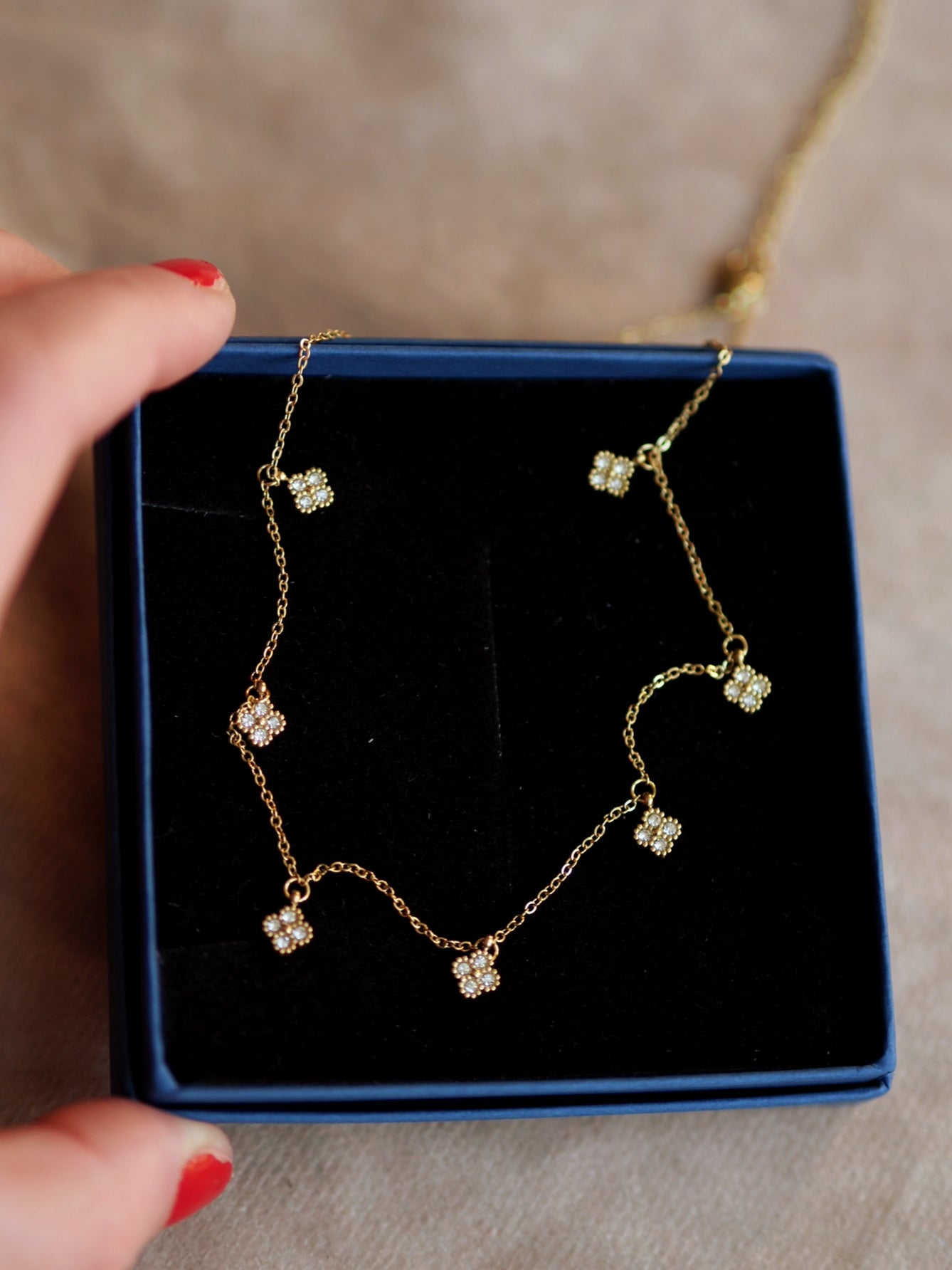 Monica Necklace White