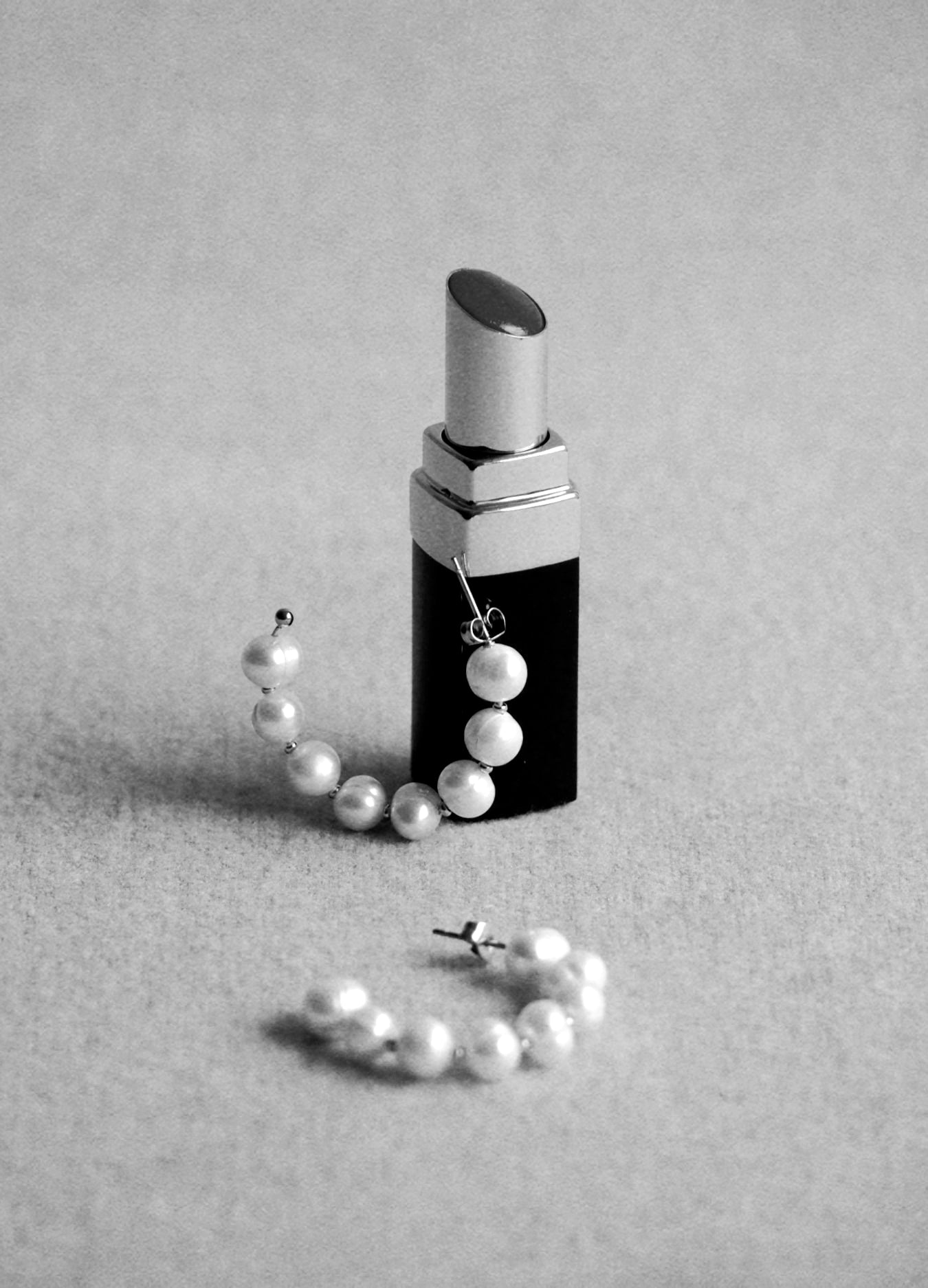 Magdalena Freshwater Pearl Earrings in Silver