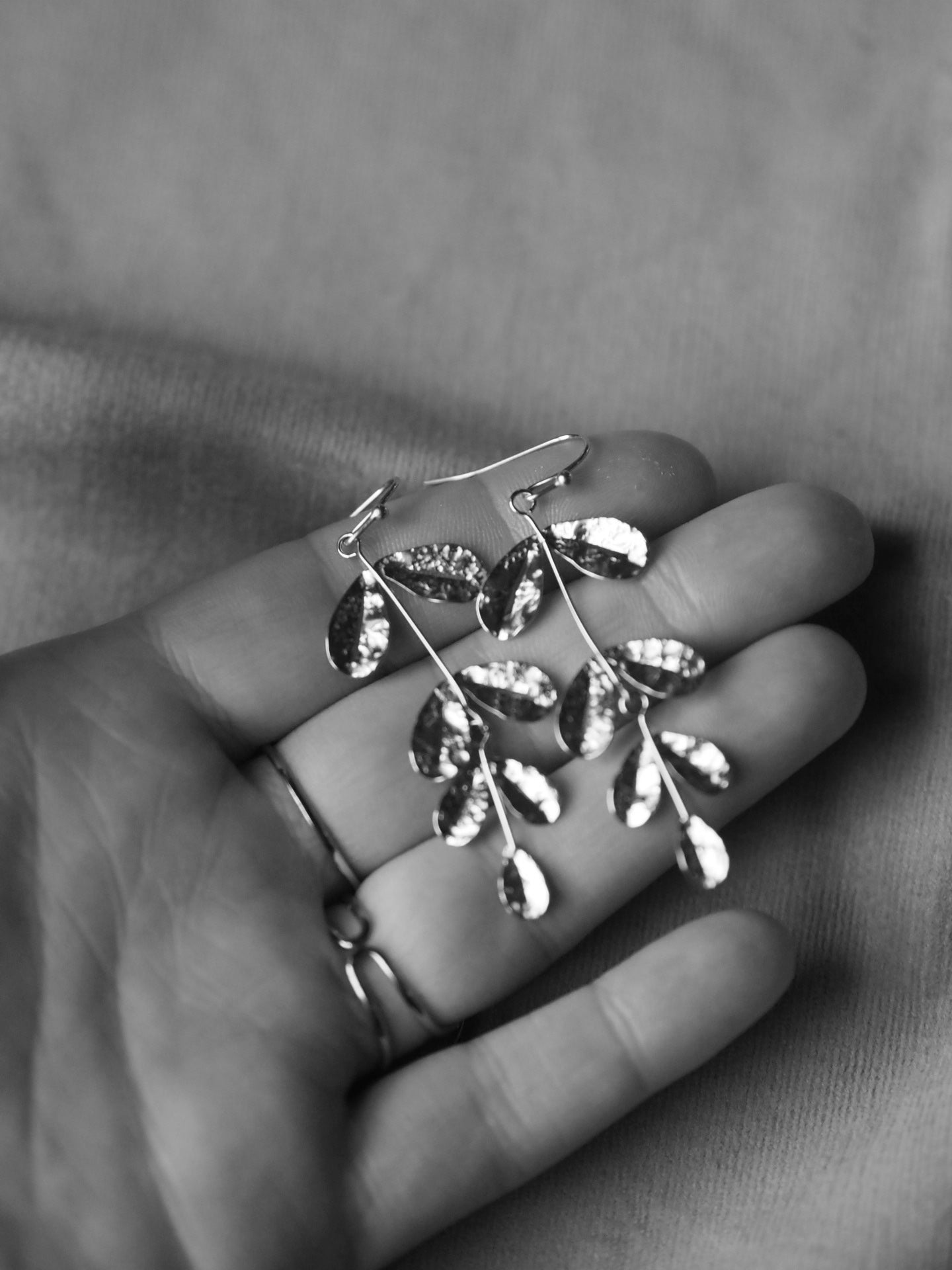 Louise Leaf Earrings