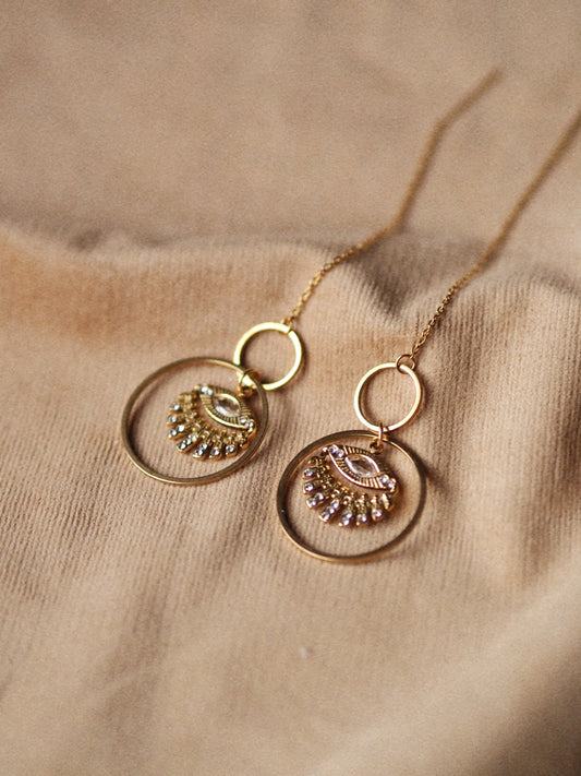 Signature Chain Earrings N°122