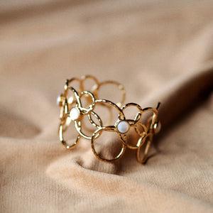 Clare Floral Bangle
