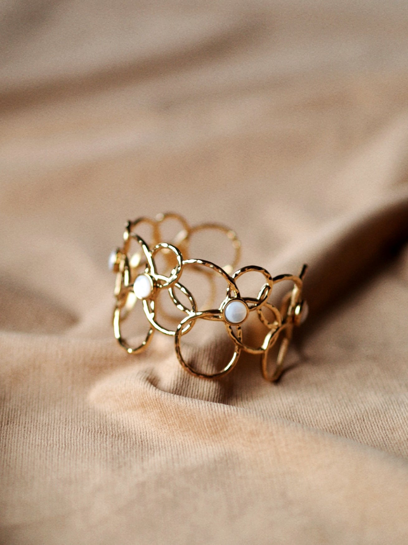 Clare Floral Bangle