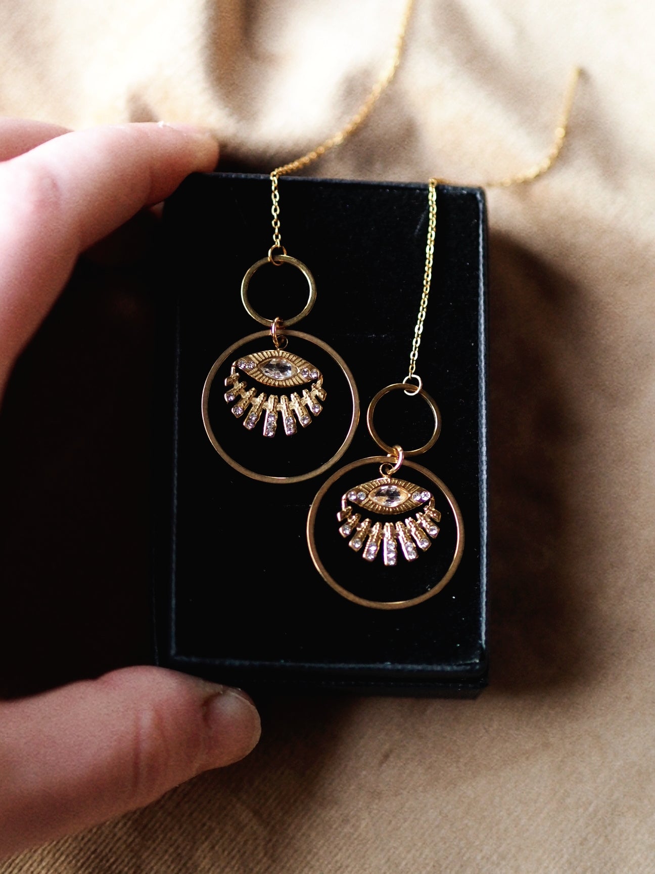 Signature Chain Earrings N°122