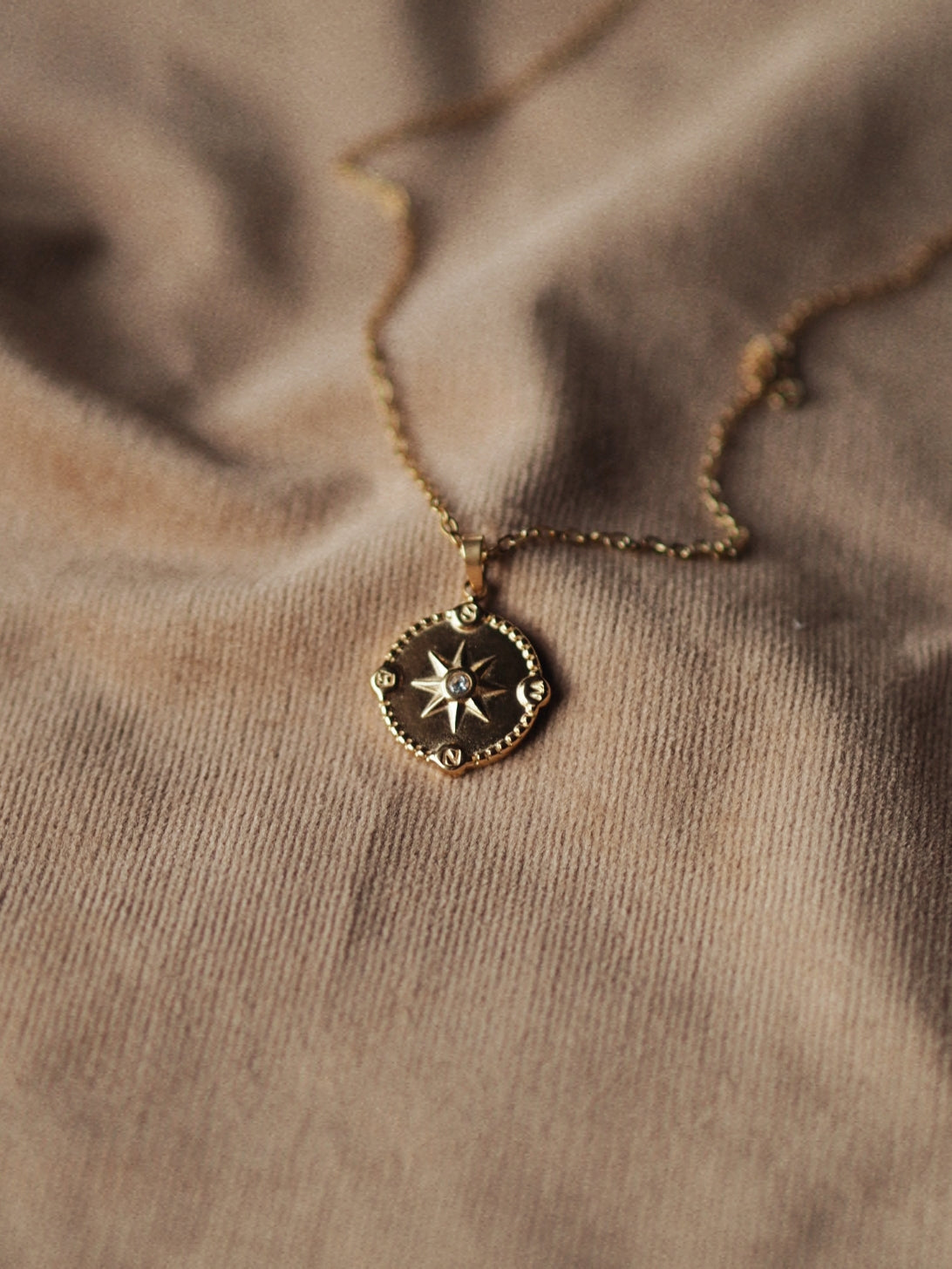 Sparkle Compass Necklace