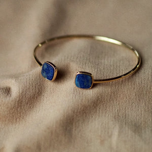 Lapis Lazuli Adjustable Bangle