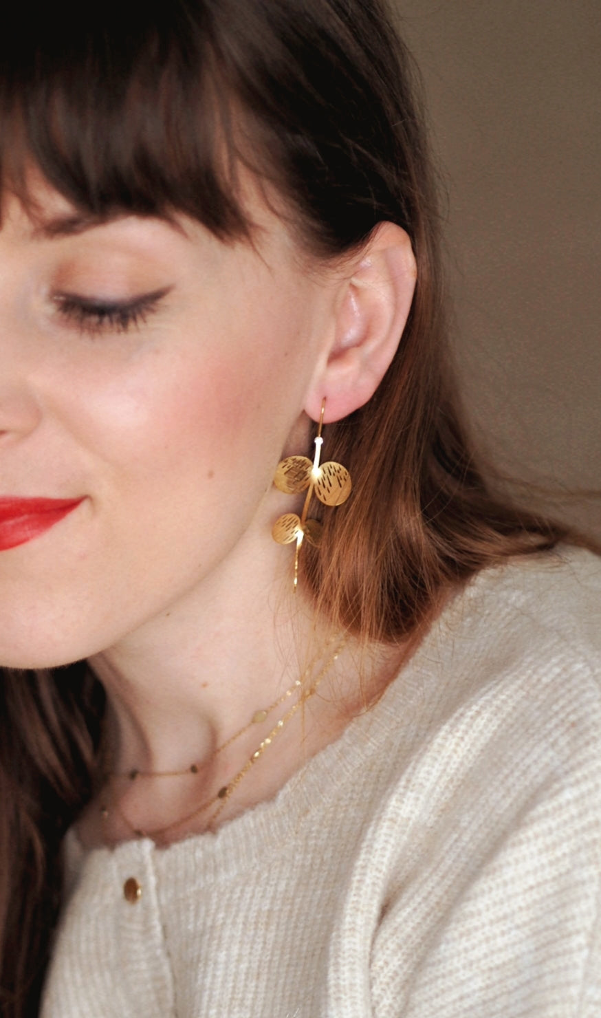 Louise Leaf Earrings