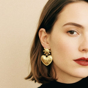 Statement Sun Earrings