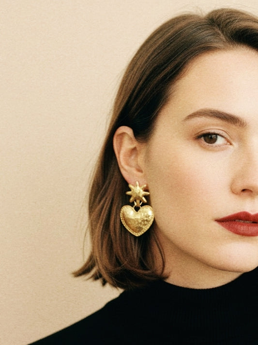 Statement Sun Earrings