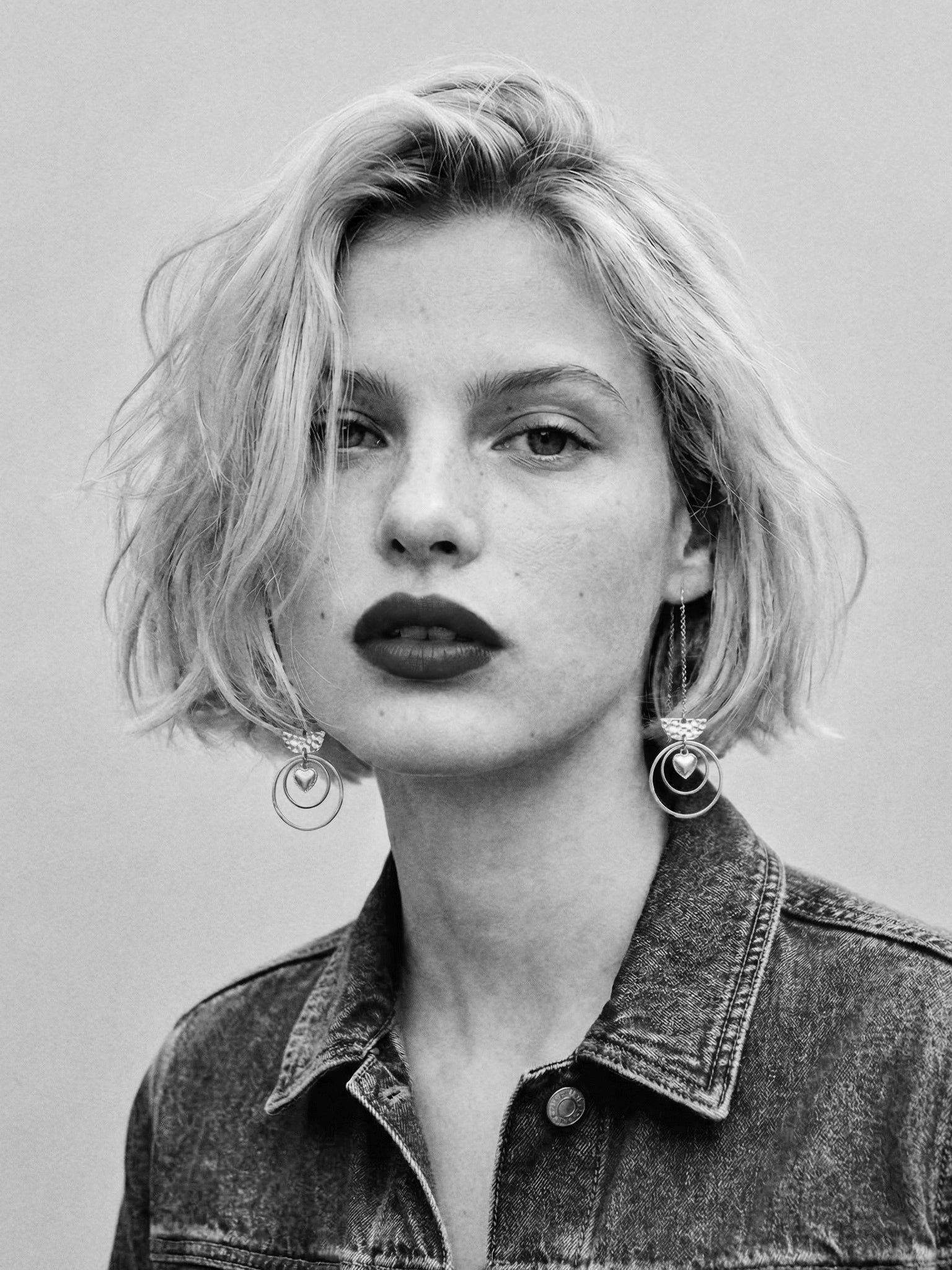 Atlas Signature Chain Earrings N°77 silver