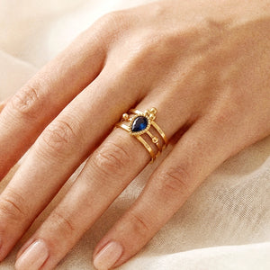 Blue Sparkle Melissa Ring