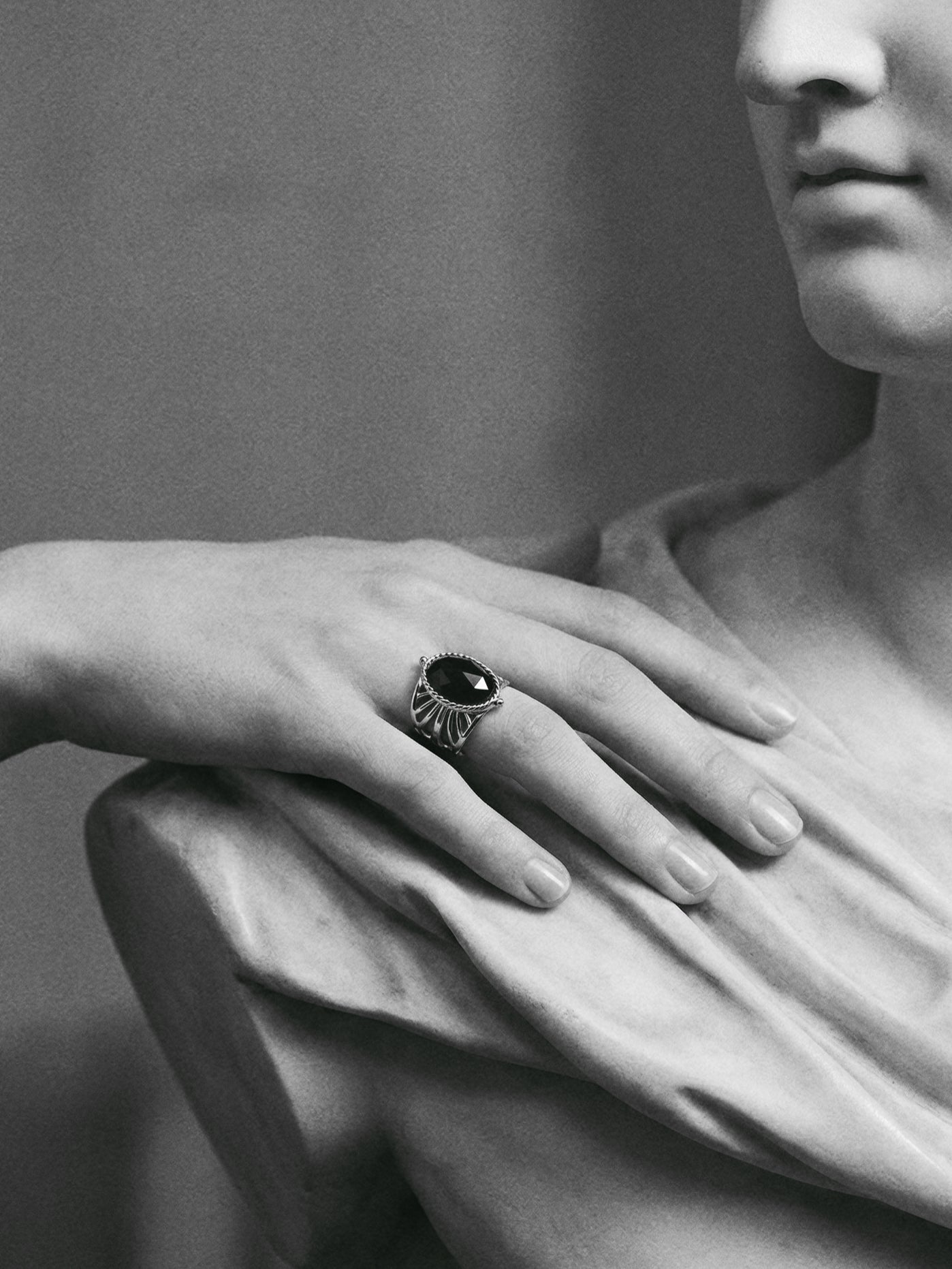 Unique Labradprite Ring