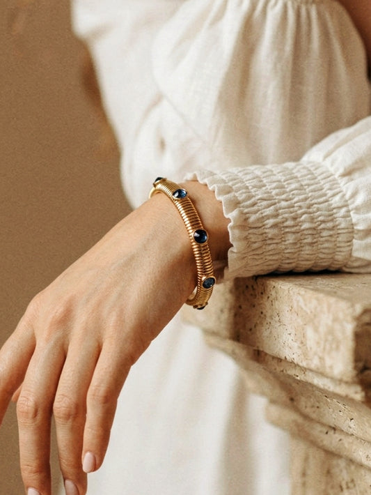 Unique Adele Bracelet / Blue and Grey