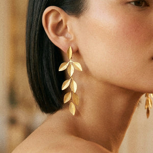 Louise Leaf Earrings